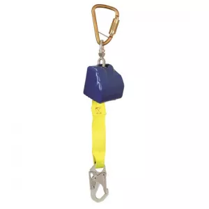 FallTech 8262 Retractor with Snap Hook, Swivel, Connecting Carabiner