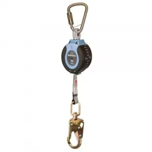 FallTech 82706SB2 DuraTech Single Leg Web SRD with Carabiner