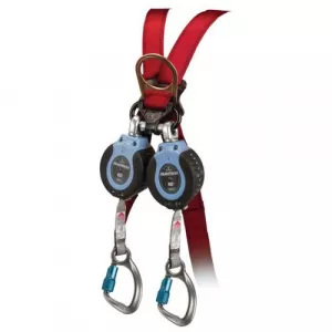 FallTech 82706TB6 DuraTech Twin Leg Web Self-Retracting Device