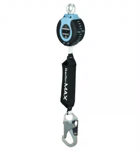 FallTech 82709SA1 DuraTech Max 9' Single Leg Web SRD with Swivel Eye