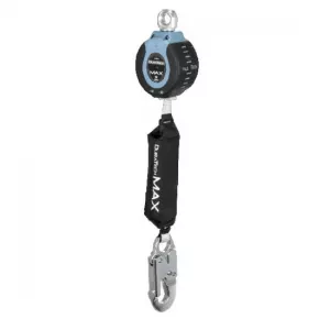 FallTech 82709SA4 DuraTech Max 9' Single Leg Web SRD with Swivel Eye