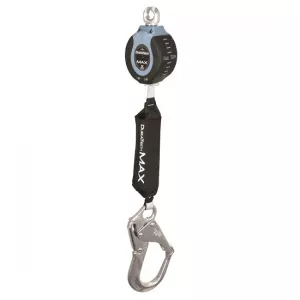 FallTech 82709SA5 DuraTech Max 9' Single Leg Web SRD with Swivel Eye