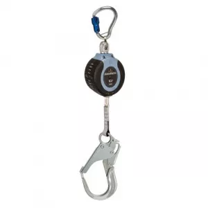 FallTech 82710SG5 DuraTech Single Leg Web SRD with Carabiner