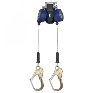 FallTech 82808TP3F FT-X 8' Cable Class 2 Leading Edge Personal SRL-P