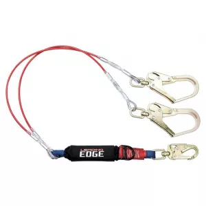 FallTech 8354LEYSS3D 6' Leading Edge Cable Energy Absorbing Lanyard
