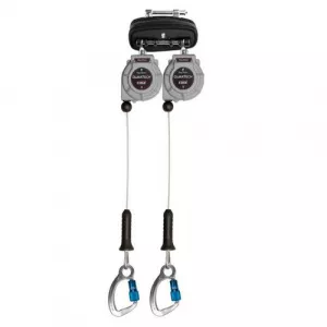 FallTech 83909TP6 DuraTech 9' Leading Edge Cable SRL Twin-Leg