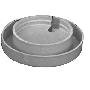 GQF 4461 Plastic Chick Waterer Base, Pack of 6 pcs