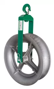 Greenlee 15326 652 18" Hook Type Cable Sheave