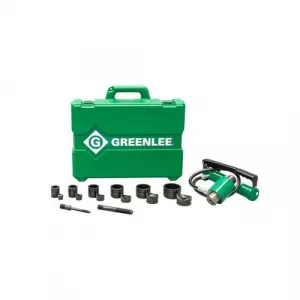 Greenlee 7306 Hydraulic Knockout Kit with Hand Pump