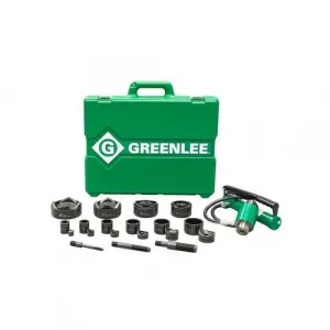Greenlee 7310 Hydraulic Knockout Kit with Hand Pump