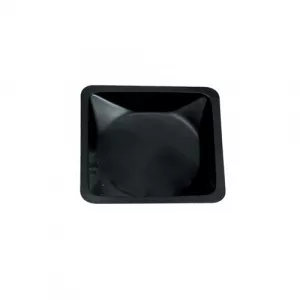 Heathrow Scientific HS1423B Gravity Black Medium Square Weigh Boat