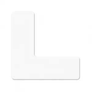 Incom ASM110Y ArmorStripe Lean/5S Workplace L-Shape Marker