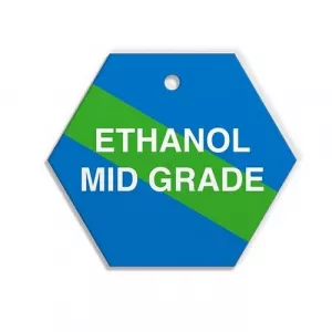 Incom FT112 Fuel Tag "Ethanol Mid Grade"
