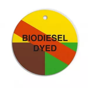 Incom FT119 Fuel Tag "Biodiesel Dyed"