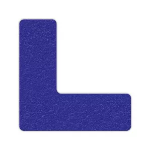 Incom LM110B L-Shape Workplace Organization Marker, Blue