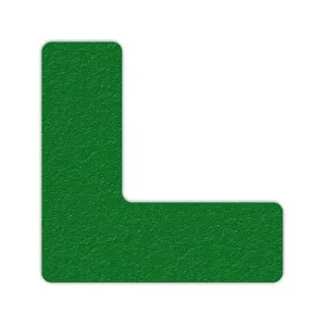 Incom LM110G L-Shape Workplace Organization Marker, Green