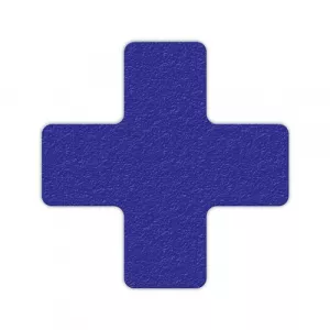Incom LM120B Cross Shape Workplace Organization Marker, Blue