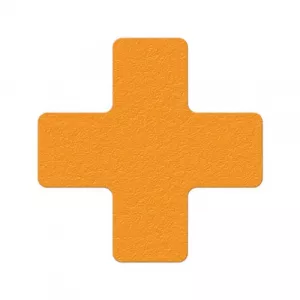 Incom LM120N Cross Shape Workplace Organization Marker, Orange