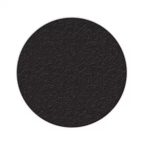 Incom LM190K 6" Diameter Black Large Circle Floor Marker