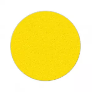 Incom LM190Y 6" Diameter Yellow Large Circle Floor Marker