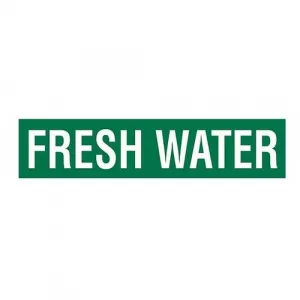 Incom PMR1124F Pipe Marker Roll Fresh Water 2" x 54'