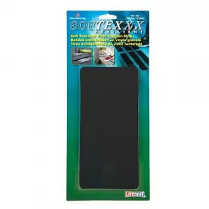 Incom RE3895BL Softex Textured Anti-Slip Strip 4" x 9" Black