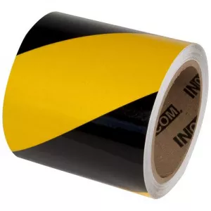Incom RST136 Engineer Grade Reflective Yellow/Black Tape