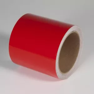 Incom RST142 4" x 30' Engineer Grade Reflective Red Tape