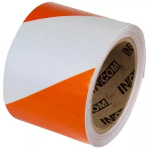 Incom RST149 Engineer Grade Reflective Orange/White Tape