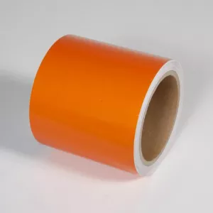 Incom RST564 4" x 150' Engineer Grade Reflective Orange Tape