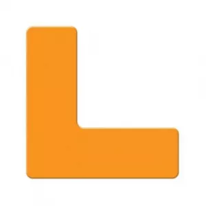 Incom TM110N Tuff Mark Workplace Organization Marker, Orange