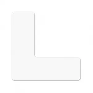 Incom TM110W Tuff Mark Workplace Organization Marker, White