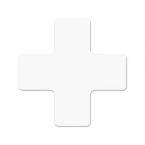 Incom TM120W Tuff Mark Workplace Organization Marker, White