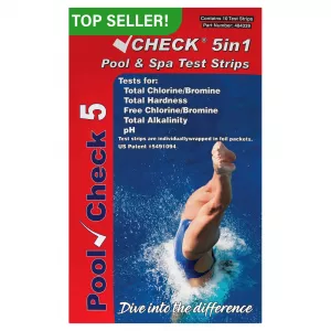 Industrial Test Systems 484339 Pool Check 5in1 Test Strips Pocket