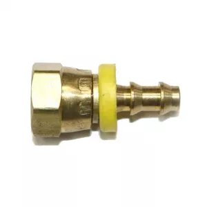 Interstate Pneumatics FL244 Brass Hose Fitting Connector