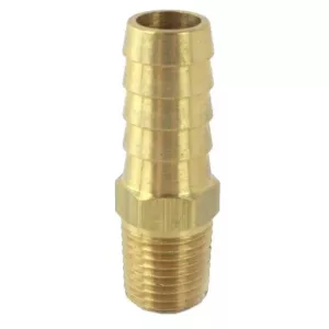Interstate Pneumatics FM48 Brass Hose Barb Fitting Connector