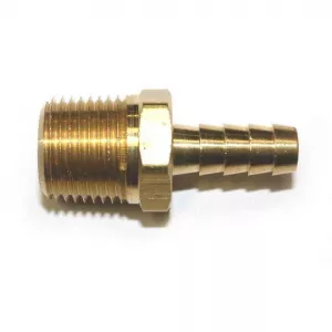 Interstate Pneumatics FM86 Brass Hose Barb Fitting Connector