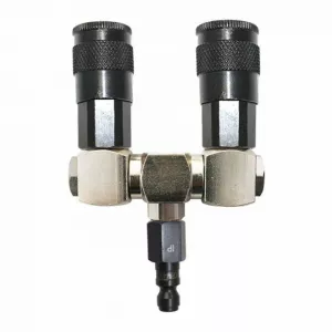 Interstate Pneumatics FS244-KA4 Double Swivel Manifold Kit
