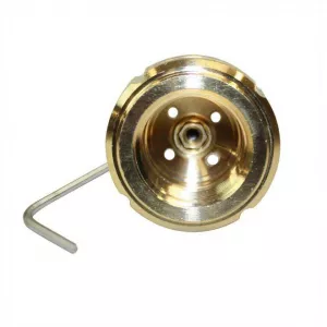 Interstate Pneumatics SS320 CO2 PaintBall Tank Adapter