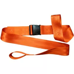 MedSource MS-ST696-3 5' Strap, Orange, Plastic Buckle, Loop End