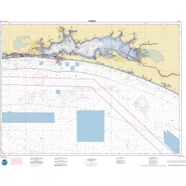 NOAA Nautical Chart - 11388OG Choctawhatchee Bay