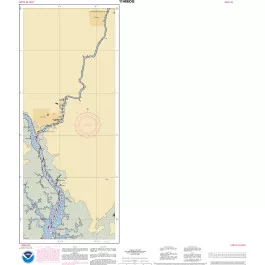 NOAA Nautical Chart - 11406OG St.Marks River and approaches