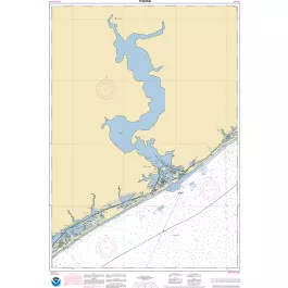NOAA Nautical Chart - 11542OG New River, Jacksonville