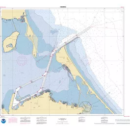 NOAA Nautical Chart - 14845OG Sandusky Harbor