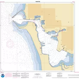 NOAA Nautical Chart - 14937OG Ludington Harbor