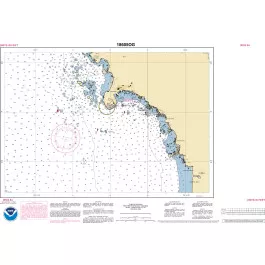 NOAA Nautical Chart - 18605OG Trinidad Harbor