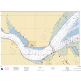 NOAA Nautical Chart - 18657OG Carquinez Strait