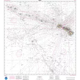NOAA Nautical Chart - 540OG Hawaiian Islands