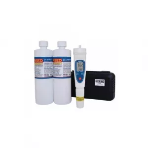 REED Instruments R3500-KIT pH Meter and 4pH/7pH Buffer Solution Kit