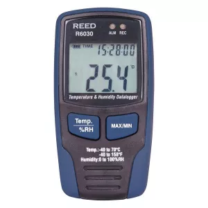 REED Instruments R6030 Temperature & Humidity Datalogger